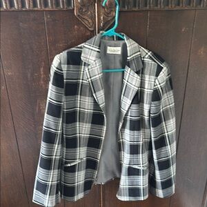 Plaid Women's Blazer